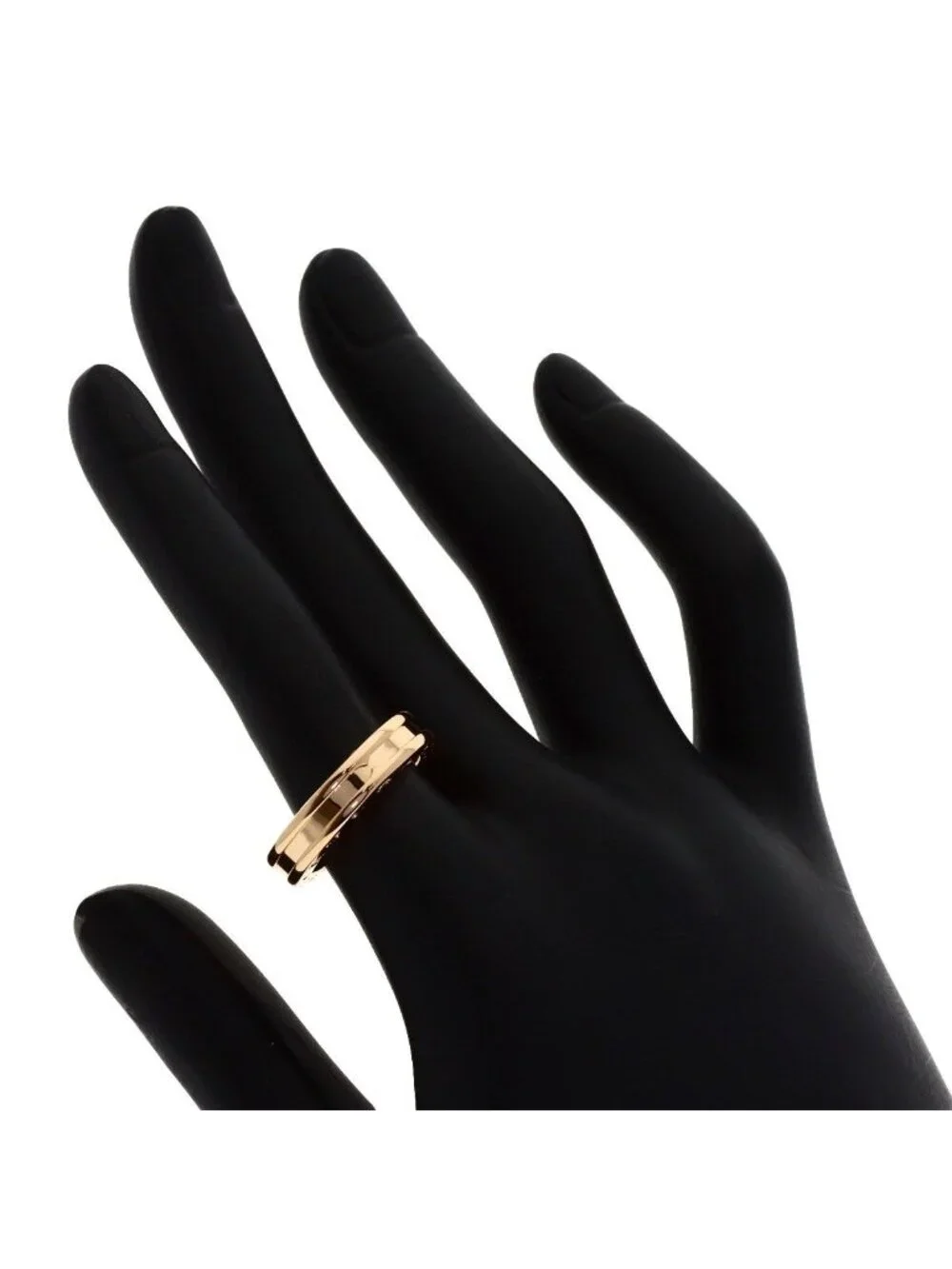 Bvlgari B-zero One Band 51 Ring 18k Pink Gold